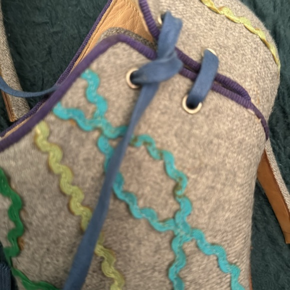 Manolo Blanlik grey fabric covered heels - Picture 2 of 8